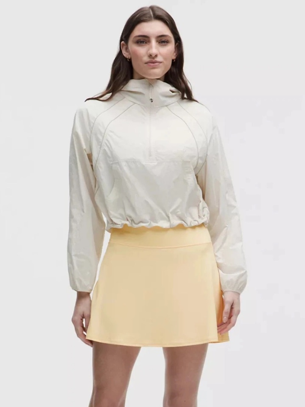 🔥 NEW LULULEMON Align High Rise Skirt LONG “15 BUTTER CREAM  100% Authentic❤️